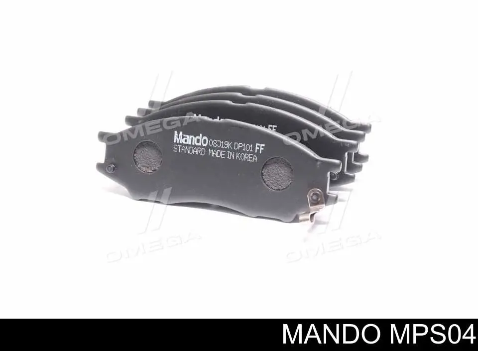 Передние тормозные колодки MPS04 Mando