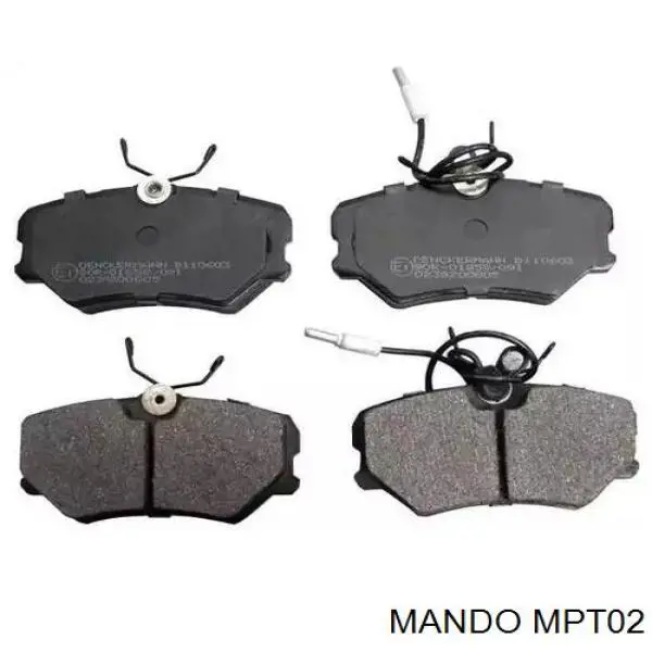 Передние тормозные колодки MPT02 Mando