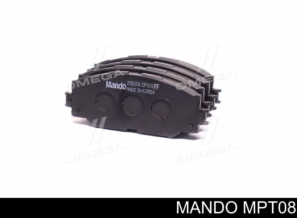 Передние тормозные колодки MPT08 Mando