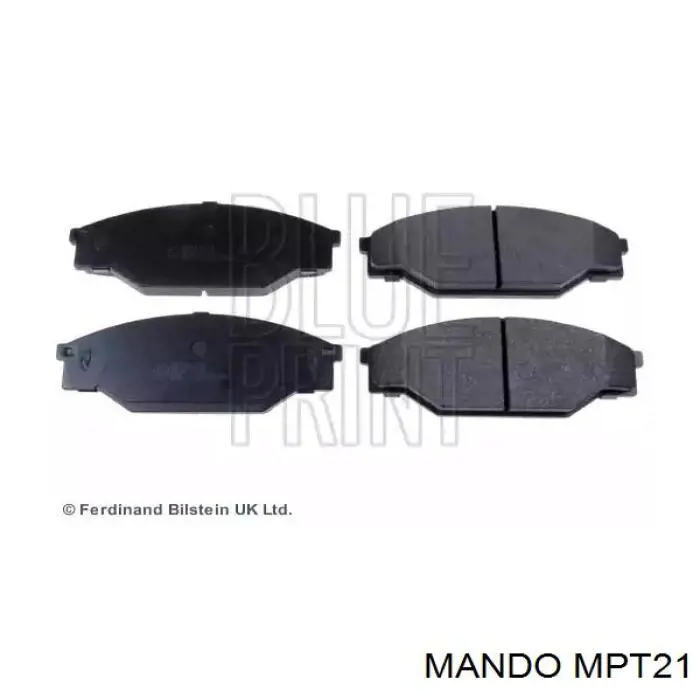 Колодки Mando MPT21 цена, от 25.85 USD