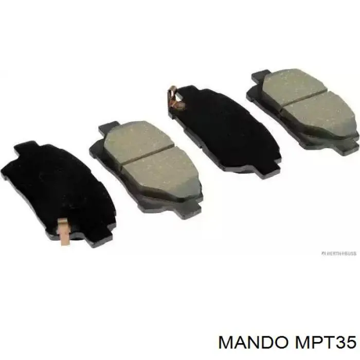 Задние тормозные колодки MPT35 Mando