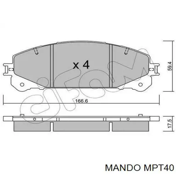 Купить MPT40 Mando 