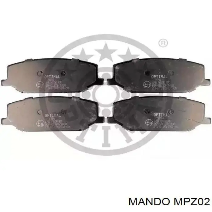 Колодки Mando MPZ02 цена, от 13.60 USD