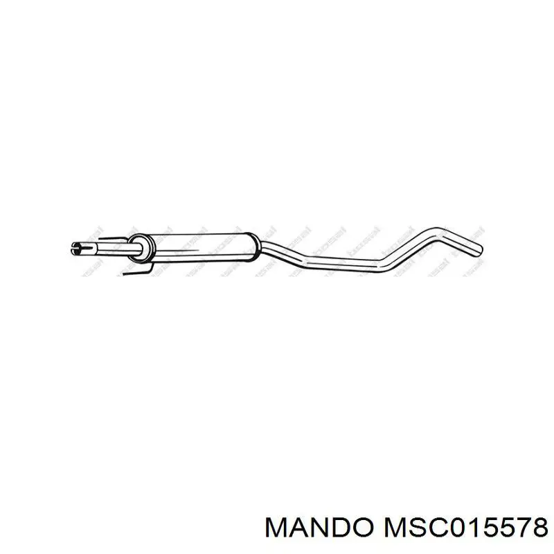 Купить MSC015578 Mando Амортизационная стойка