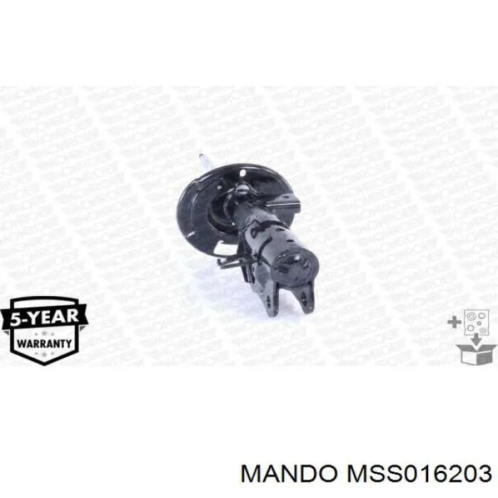 Amortiguador delantero derecho MSS016203 Mando