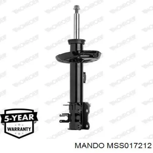 Amortiguador frontal izquierdo MSS017212 Mando