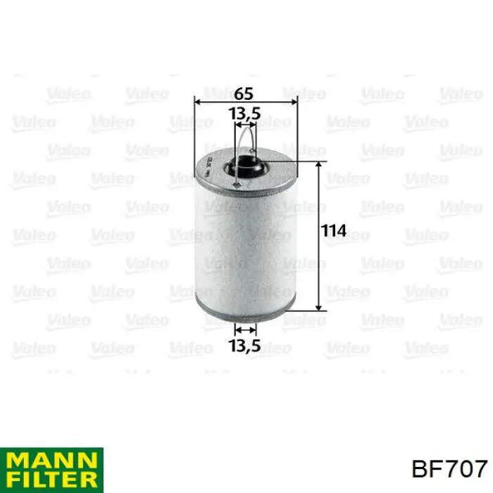 BF707 Mann-Filter Фильтр топлива