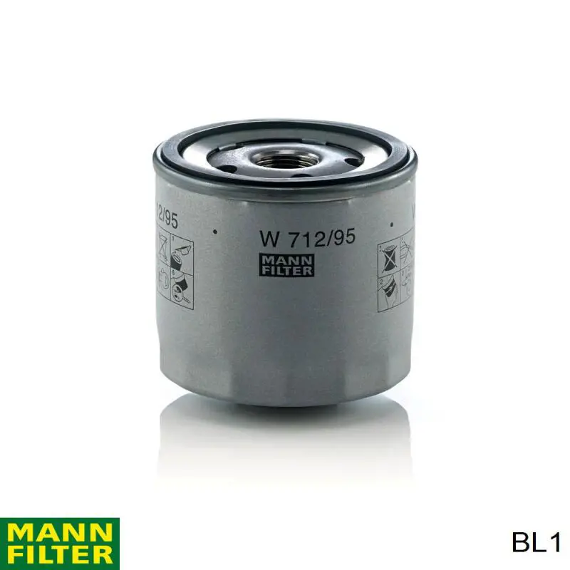 Крышка корпуса топливного фильтра Mann-Filter BL1