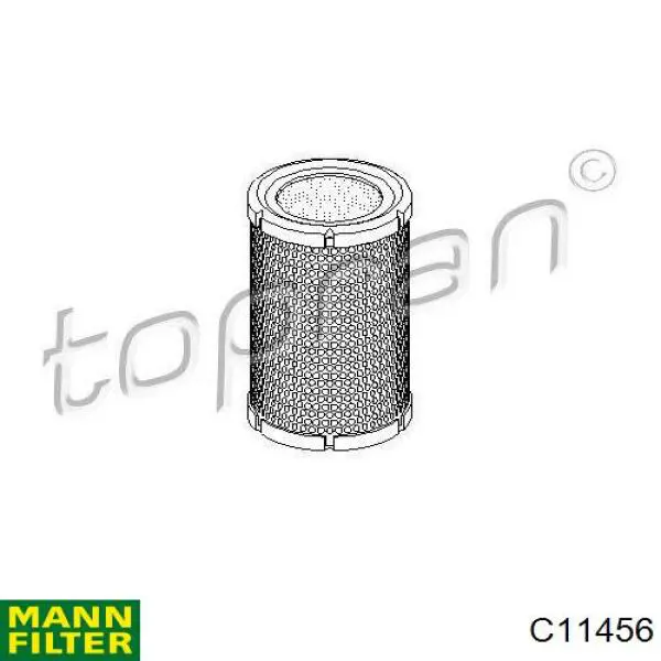 Filtro de aire C11456 Mann-Filter