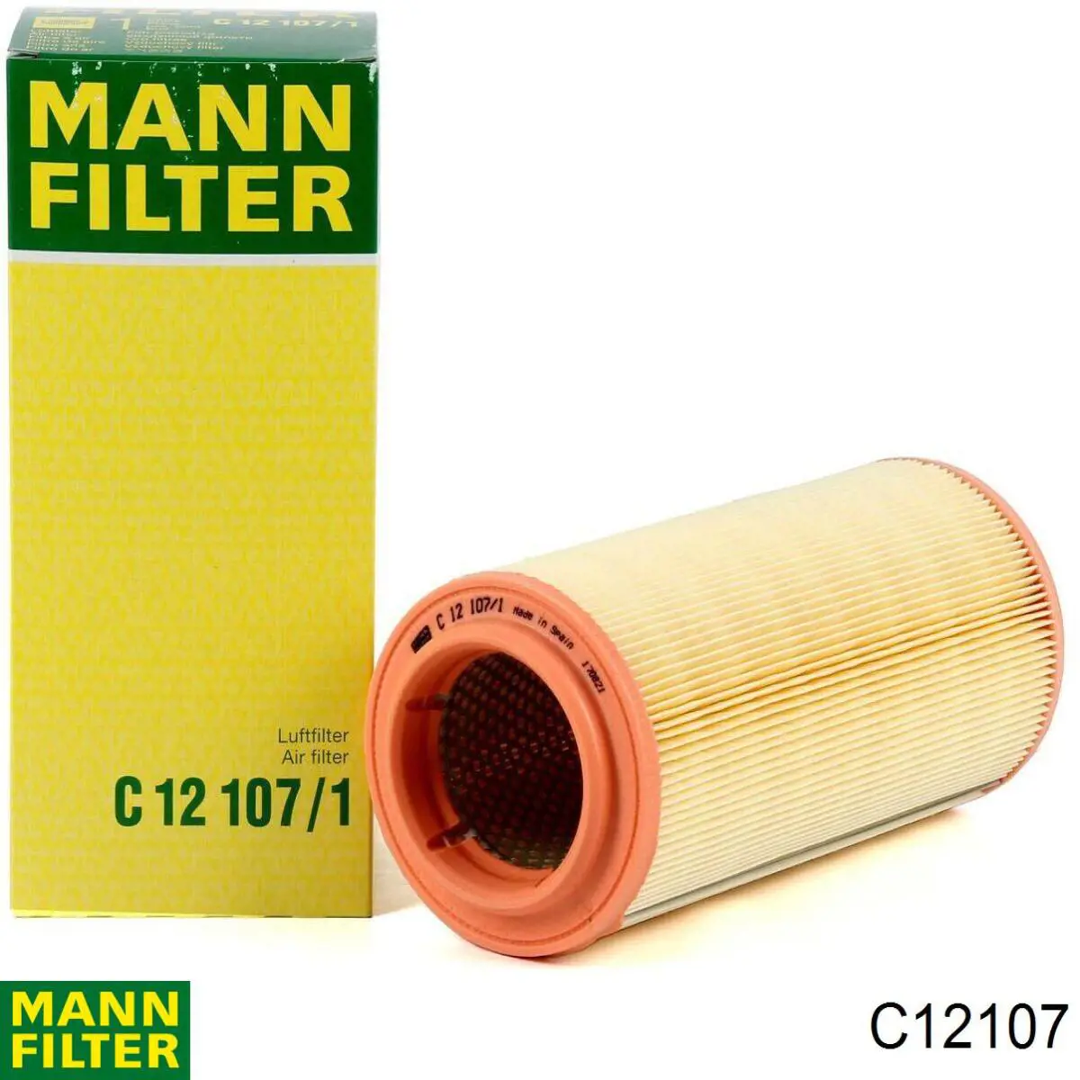 Купить C12107 Mann-Filter Автомобильный фильтр воздуха