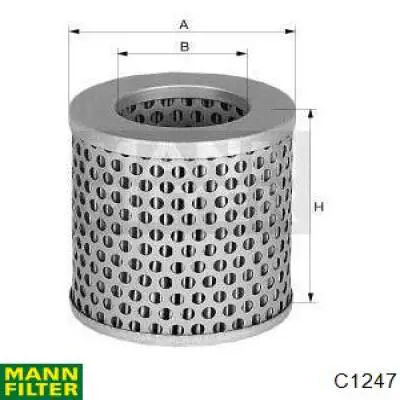 Элемент воздушного фильтра Mann-Filter C1247 цена, от 43.98 USD