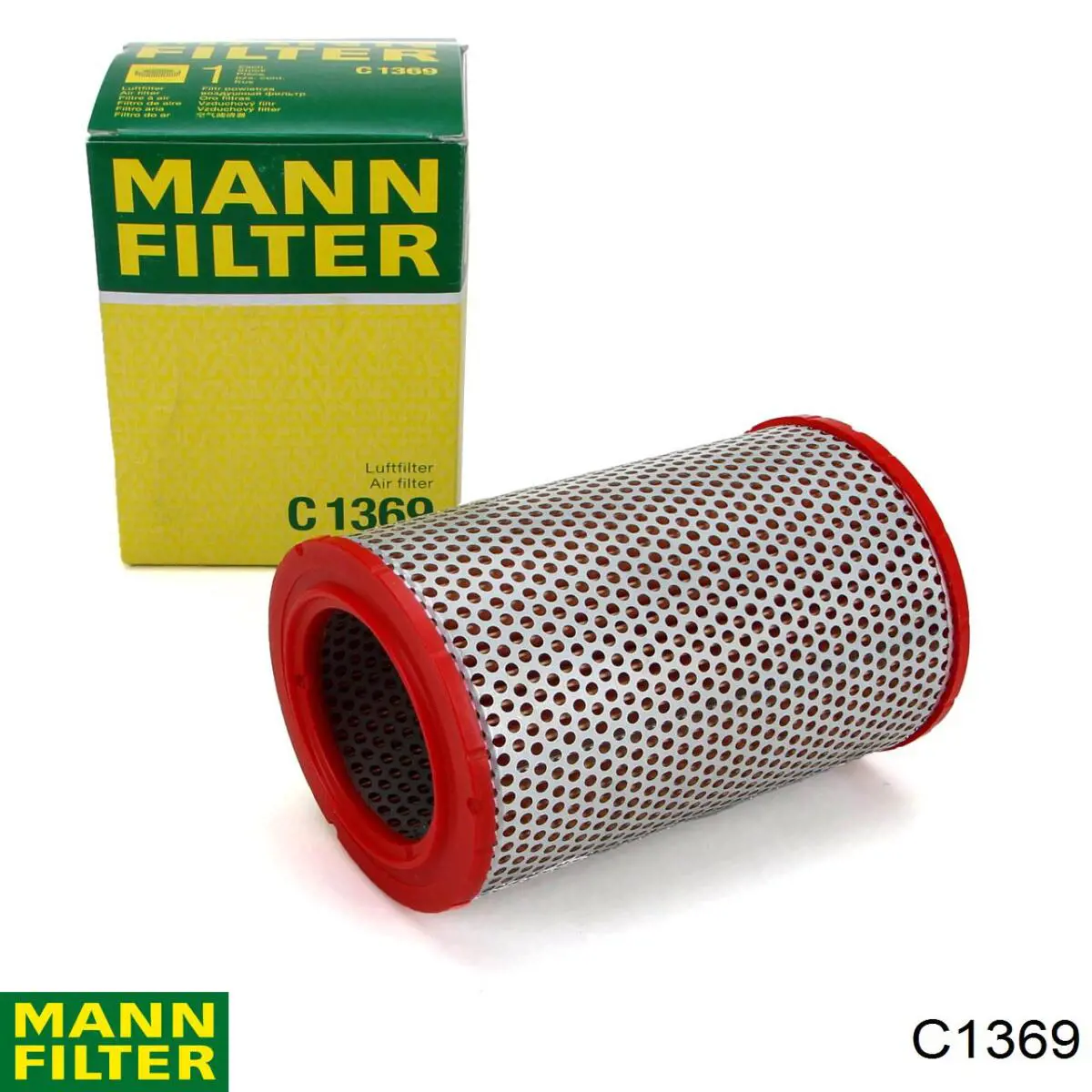 Filtro de aire C1369 Mann-Filter