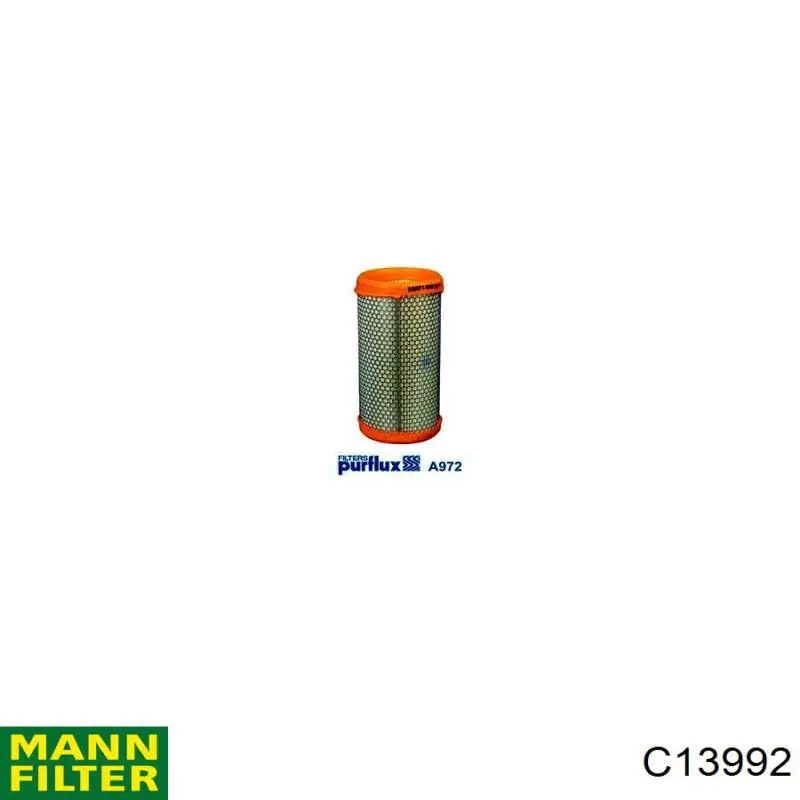 Воздушный фильтр C13992 Mann-Filter