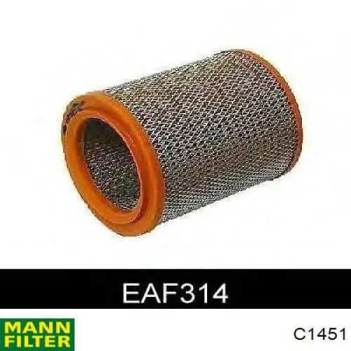 C1451 Mann-Filter Воздушный фильтр двигателя