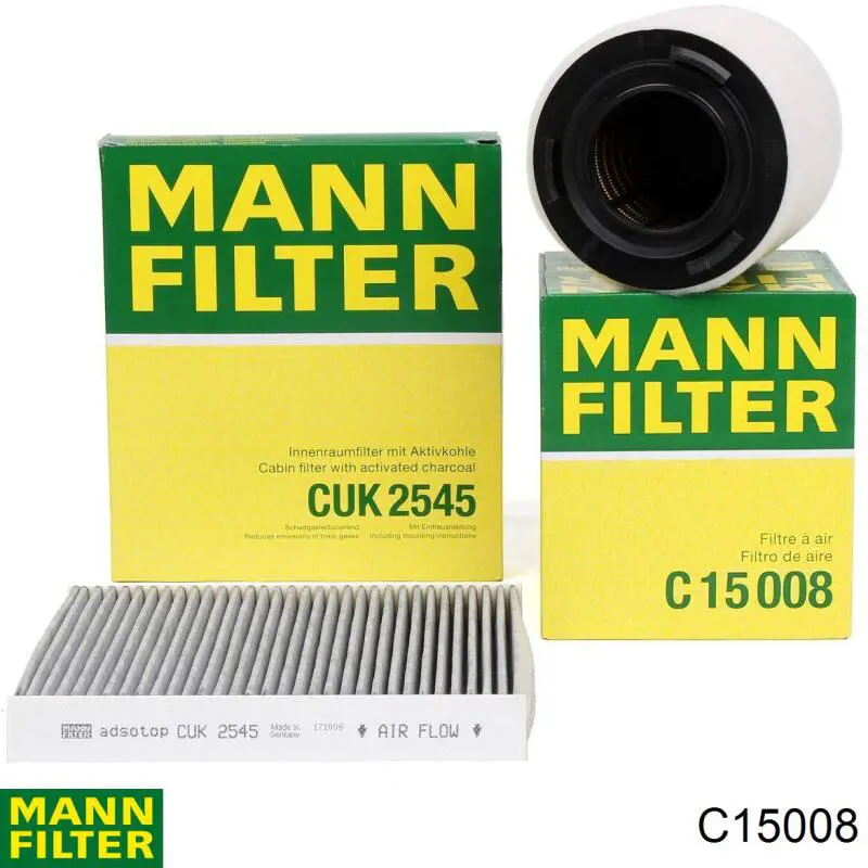 Купить C15008 Mann-Filter Автомобильный фильтр воздуха