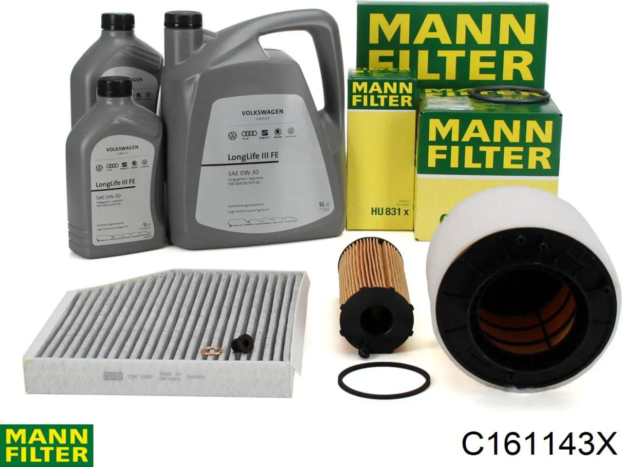 Filtro de aire C161143X Mann-Filter