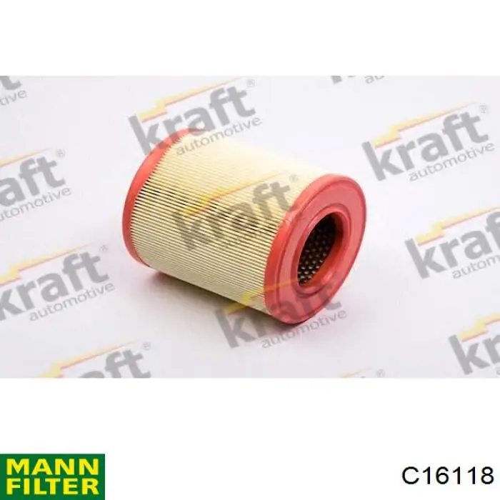 Купить C16118 Mann-Filter Автомобильный фильтр воздуха