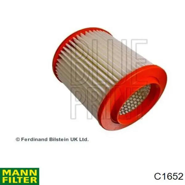 C1652 Mann-Filter Воздушный фильтр двигателя