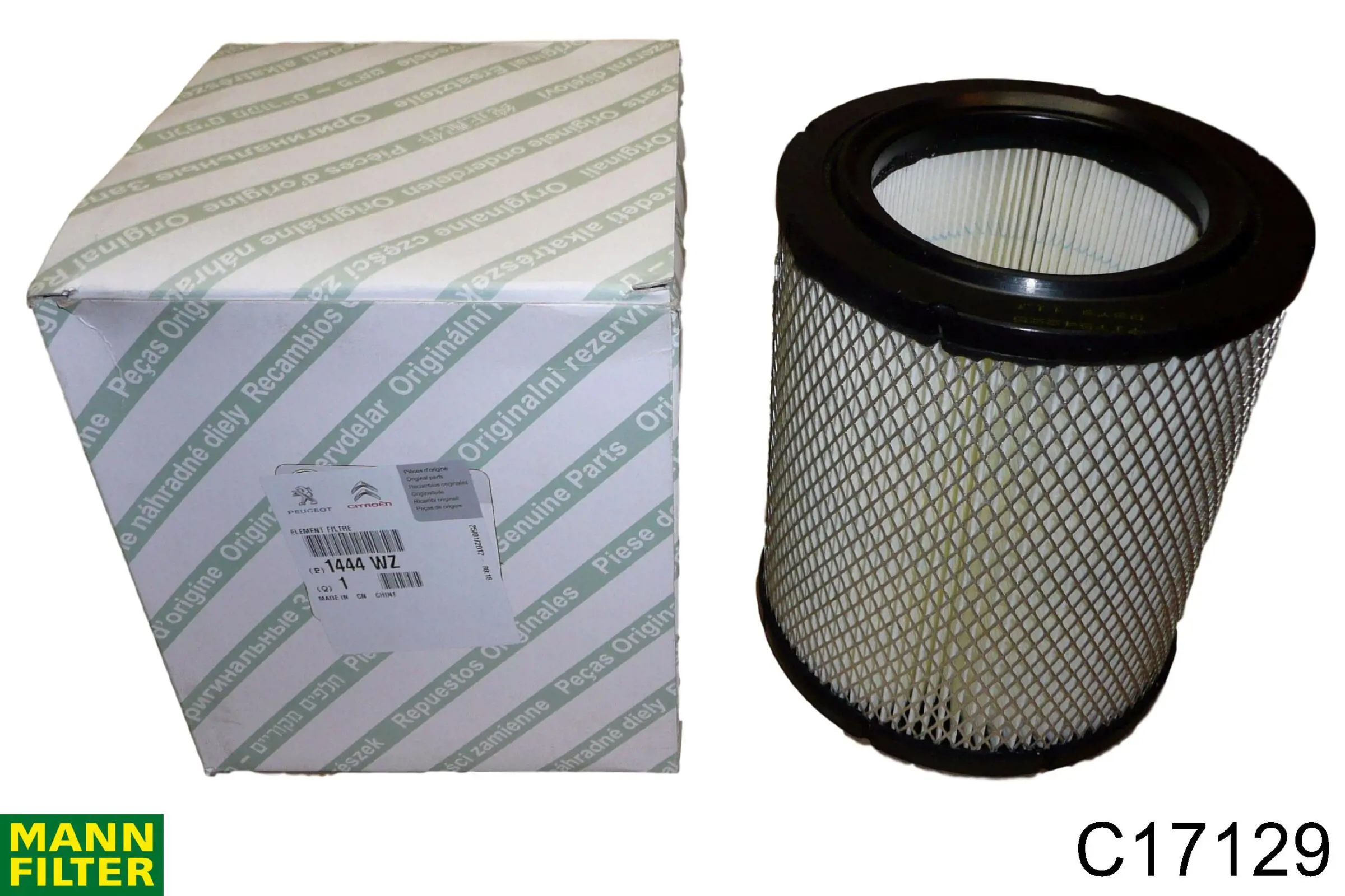 Купить C17129 Mann-Filter Автомобильный фильтр воздуха