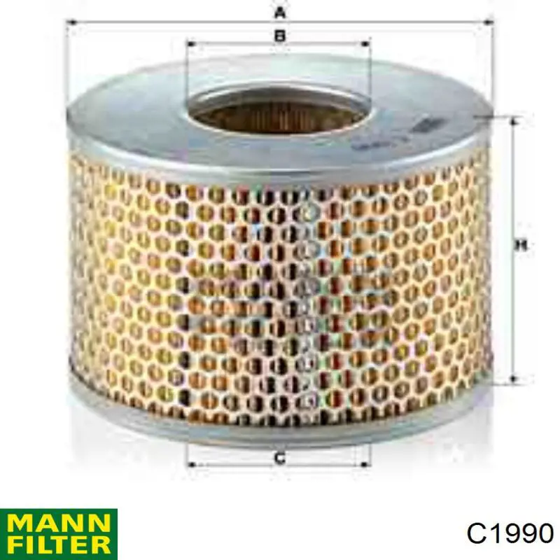 C1990 Mann-Filter воздушный фильтр