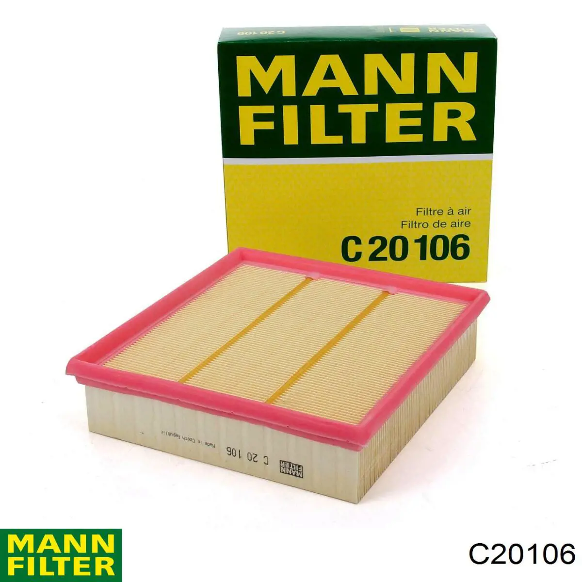 C20106 Mann-Filter воздушный фильтр