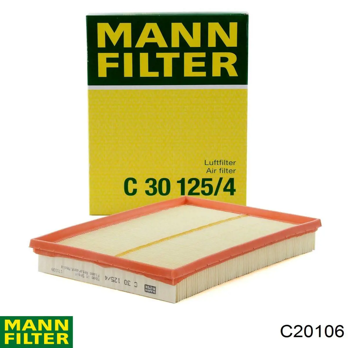 Filtro de aire C20106 Mann-Filter