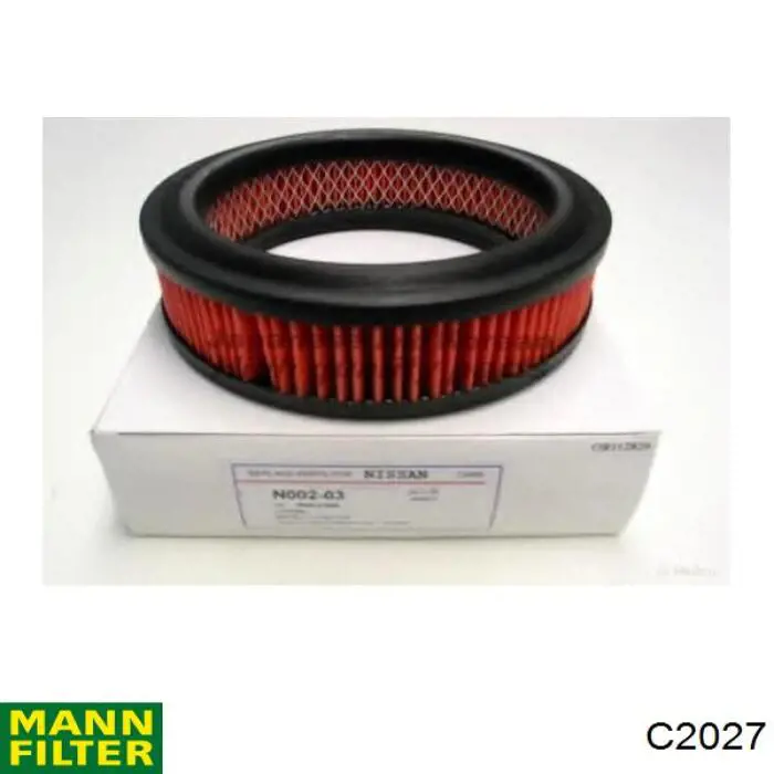 C2027 Mann-Filter Воздушный фильтр двигателя