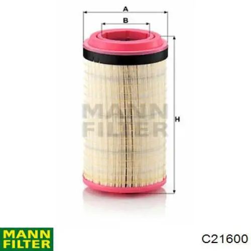 Купить C21600 Mann-Filter Автомобильный фильтр воздуха