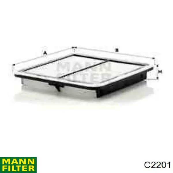 Купить C2201 Mann-Filter Автомобильный фильтр воздуха