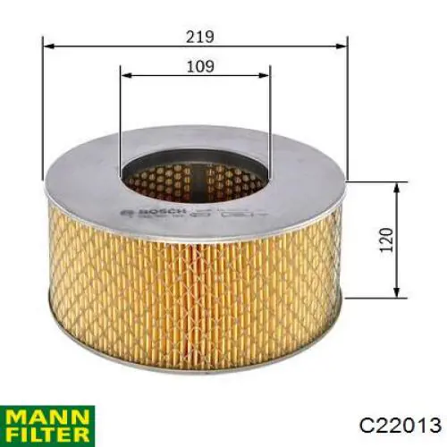 Воздушный фильтр C22013 Mann-Filter