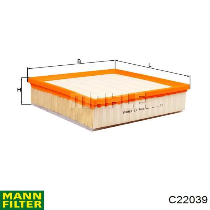 Купить C22039 Mann-Filter Автомобильный фильтр воздуха