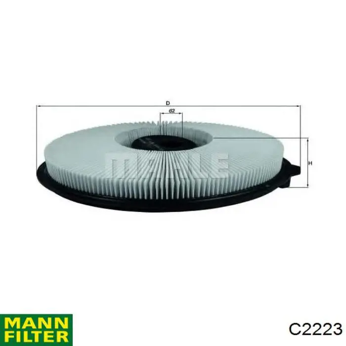 Купить C2223 Mann-Filter Автомобильный фильтр воздуха