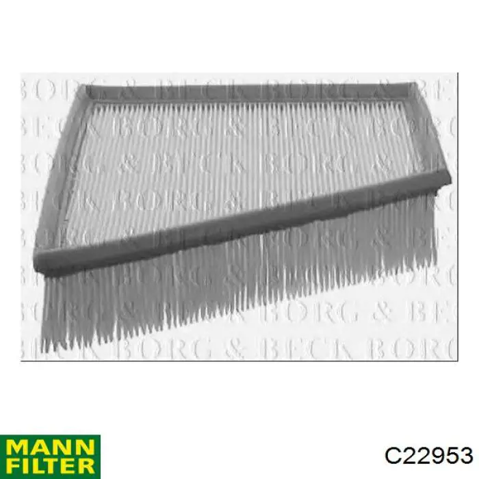 Фильтр воздушный Mann-Filter C22953