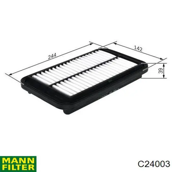 Элемент воздушного фильтра Mann-Filter C24003 цена, от 6.66 USD