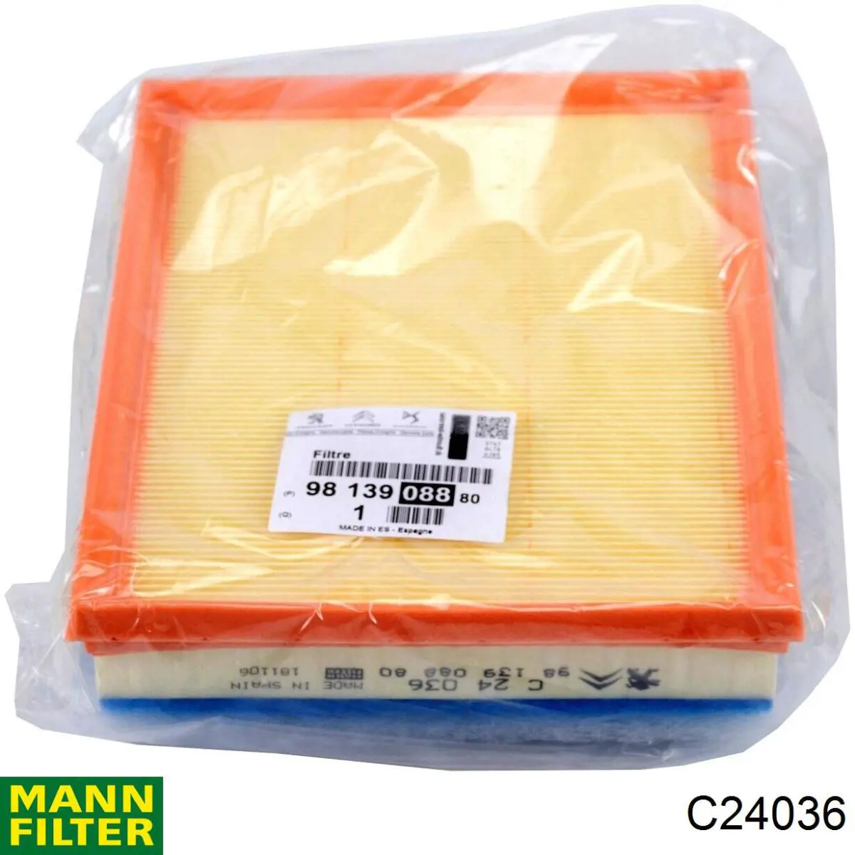 Воздушный фильтр C24036 Mann-Filter