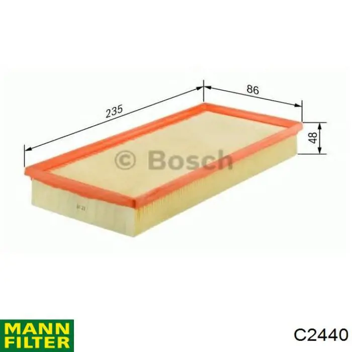 Фильтр воздушный Alco MD9040