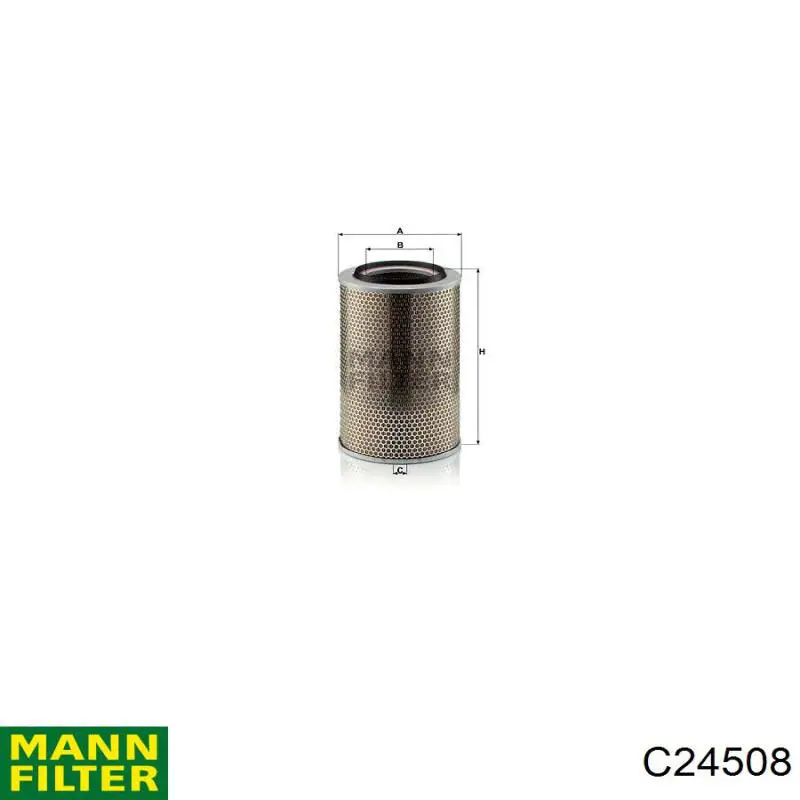 Filtro de aire C24508 Mann-Filter