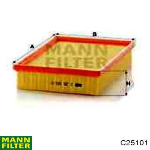 Filtro de aire C25101 Mann-Filter
