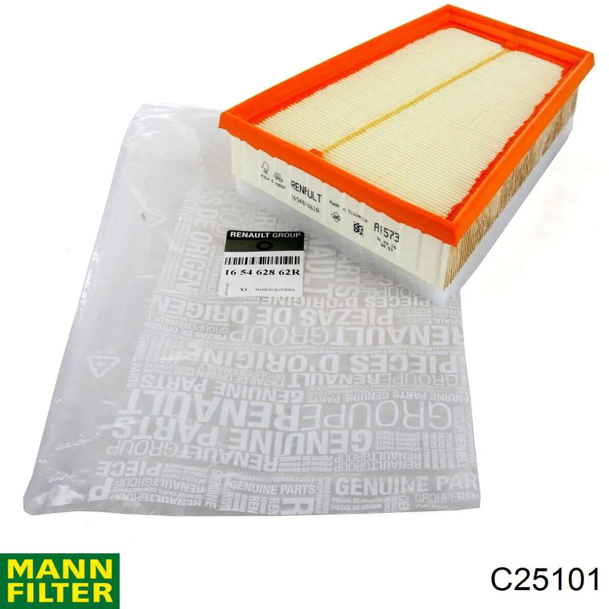 Купить C25101 Mann-Filter Автомобильный фильтр воздуха