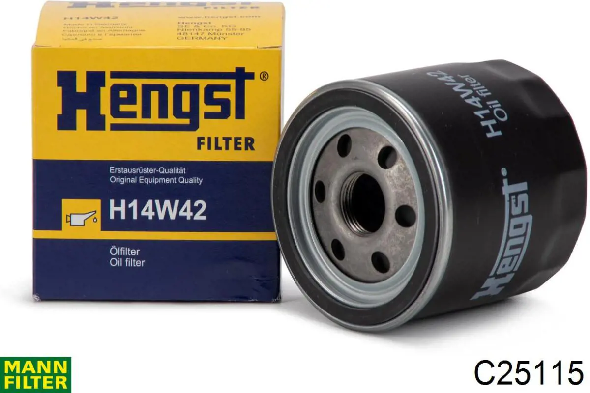 Воздушный фильтр C25115 Mann-Filter