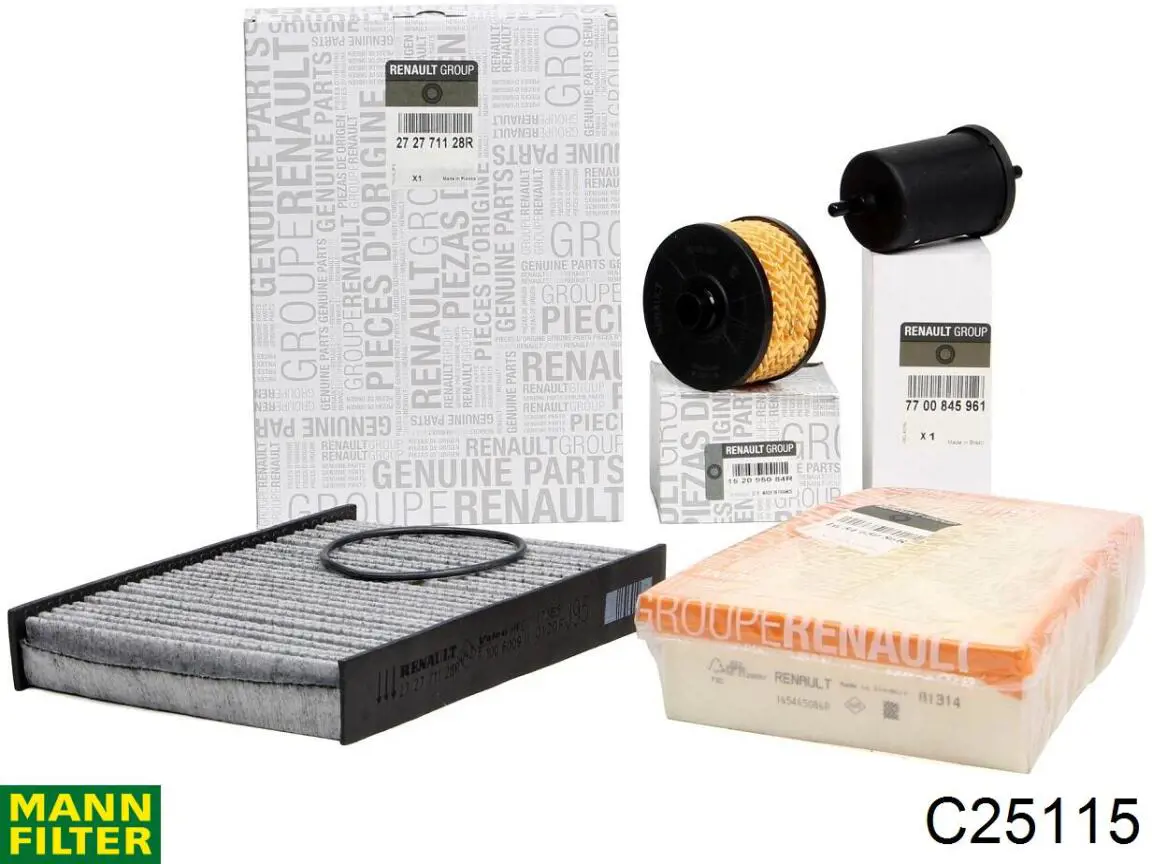 Фильтр воздушный Mann-Filter C25115