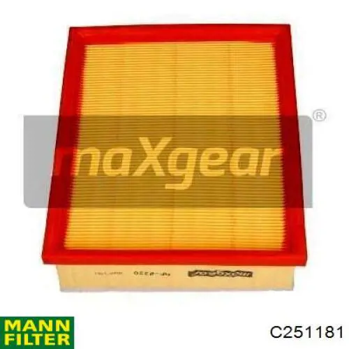 Элемент воздушного фильтра Mann-Filter C251181 цена, от 14.51 USD