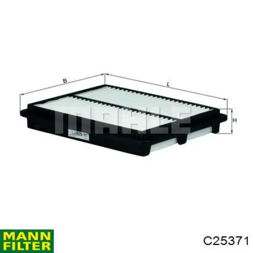 C25371 Mann-Filter воздушный фильтр