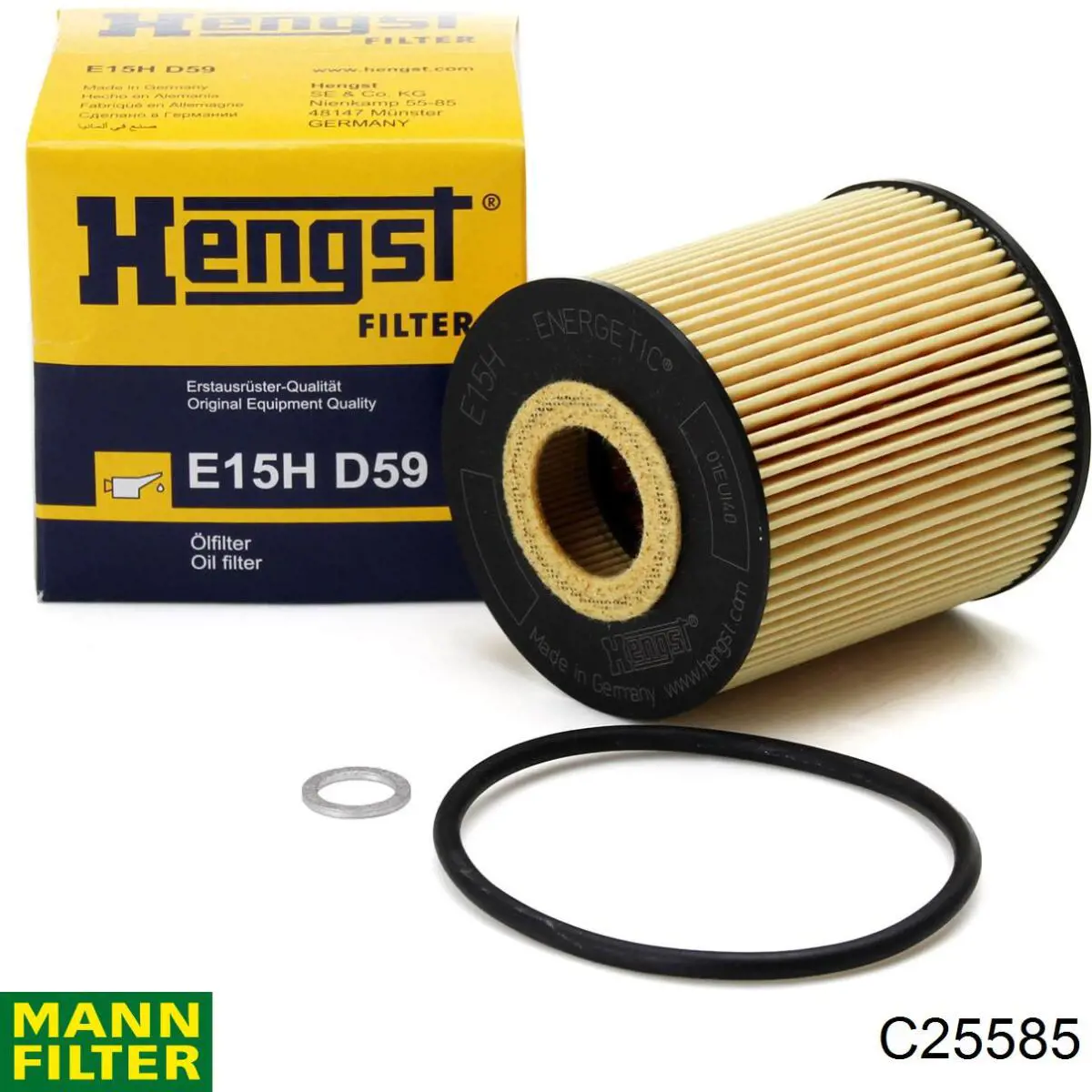 Купить C25585 Mann-Filter Автомобильный фильтр воздуха