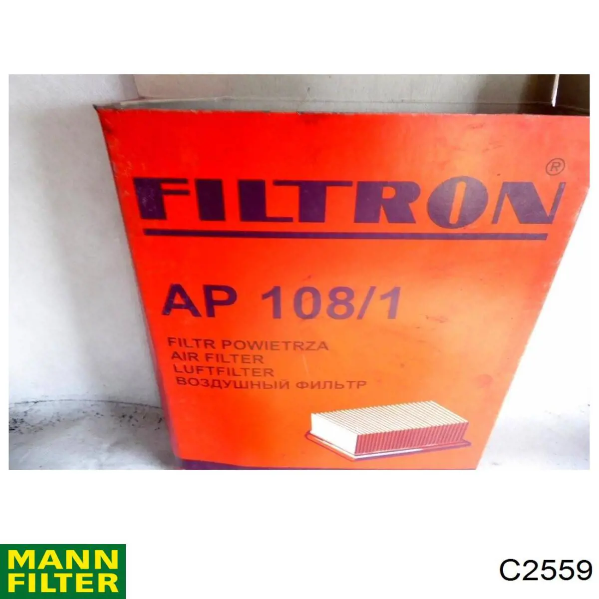 Купить C2559 Mann-Filter Автомобильный фильтр воздуха