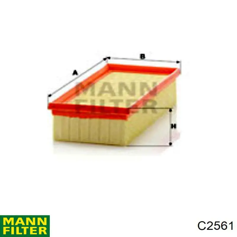 C 2561 Mann-Filter воздушный фильтр