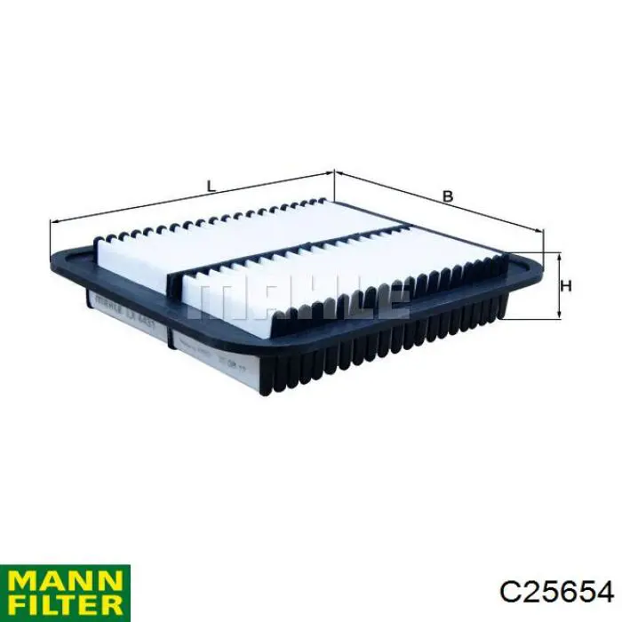 Купить C25654 Mann-Filter Автомобильный фильтр воздуха