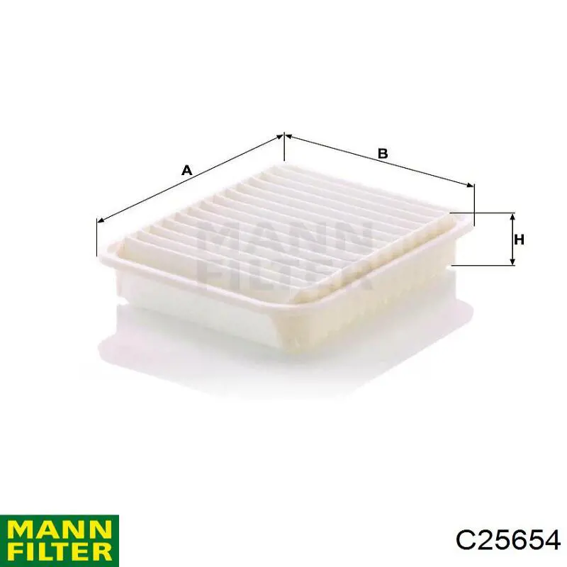 Filtro de aire C25654 Mann-Filter