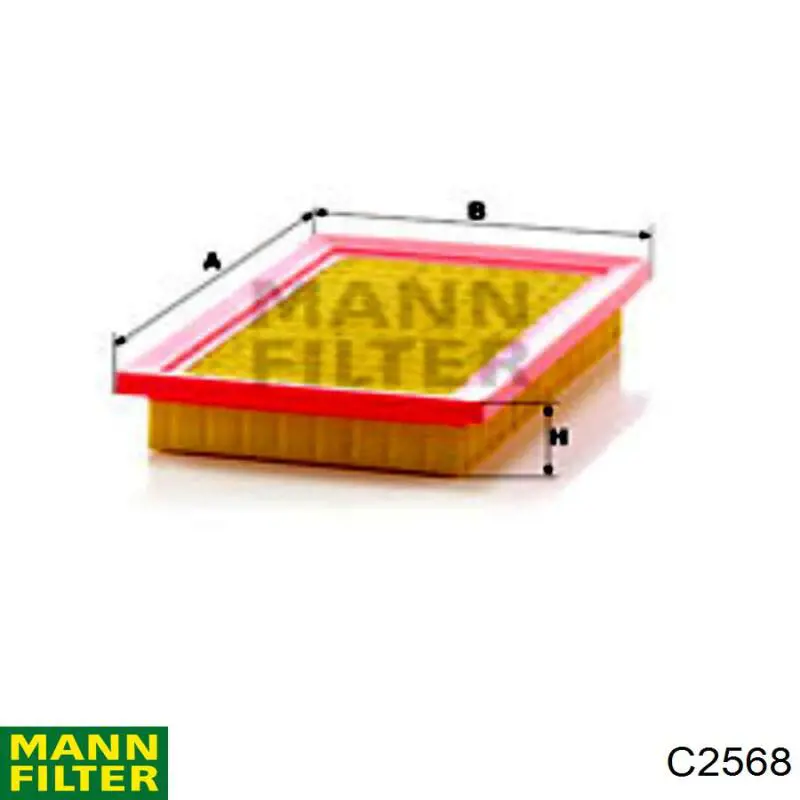 C2568 Mann-Filter воздушный фильтр