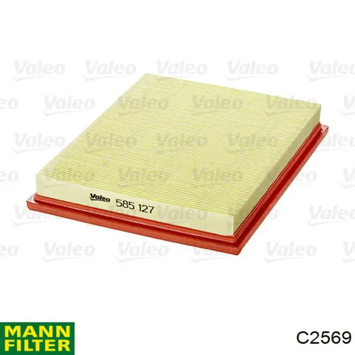Купить C2569 Mann-Filter Автомобильный фильтр воздуха